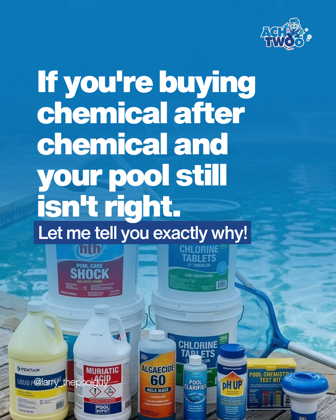 HOW TO CHOOSE THE RIGHT POOL CHEMICALS AND STOP WASTING MONEY ON ONES THAT DON'T WORK