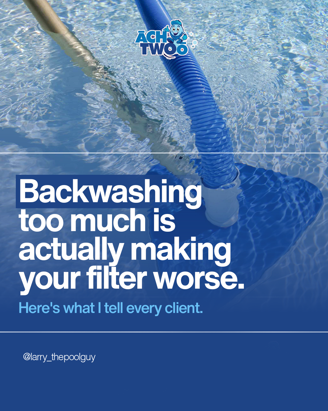 ARE YOU BACKWASHING YOUR POOL FILTER TOO OFTEN? THE ANSWER MIGHT SURPRISE YOU