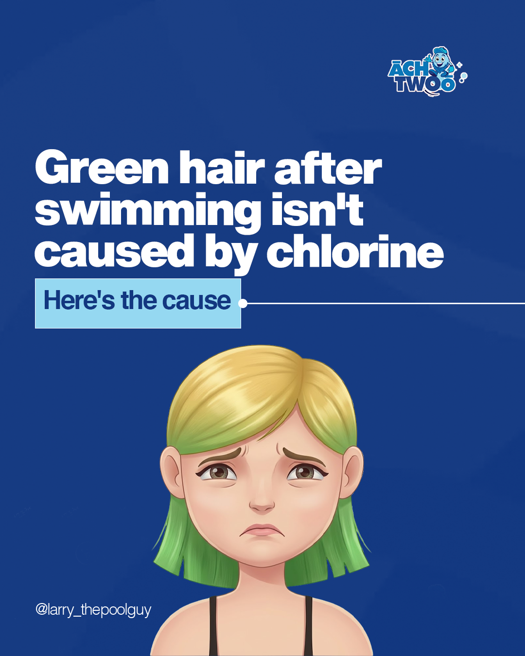 WHY YOUR HAIR TURNS GREEN IN THE POOL AND HOW TO PREVENT IT